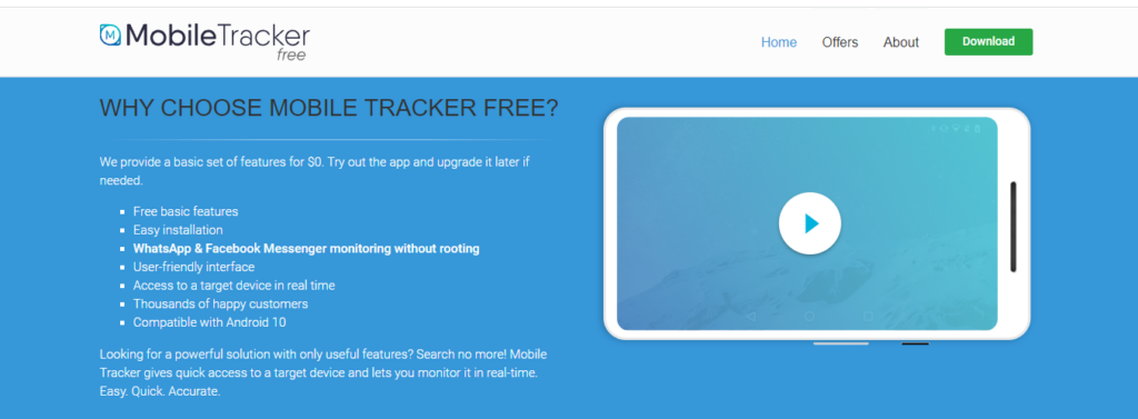 Mobile Tracker Free App