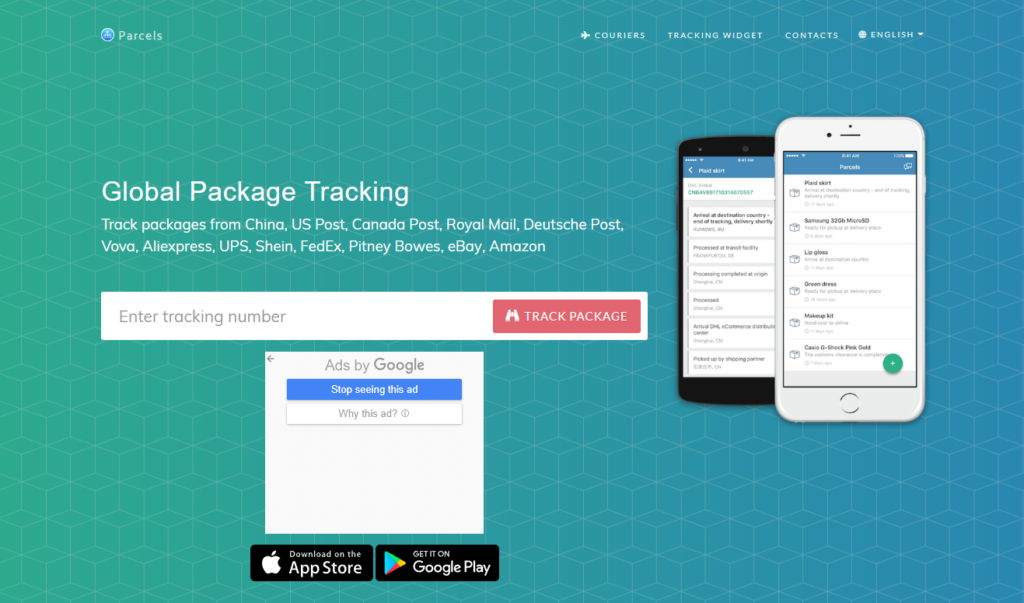 Parcels - Global Shipping Tracking App