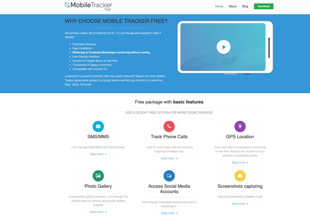 Mobile Tracker Free App