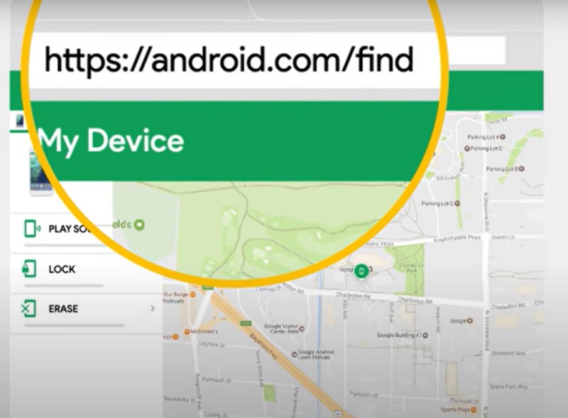 find my device