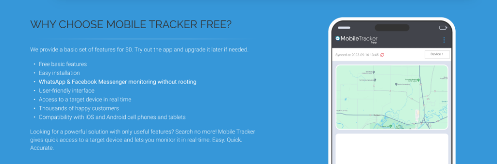 why choose mobile tracker