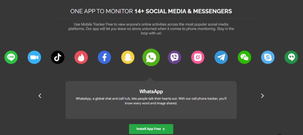 whatsapp mobile tracker free
